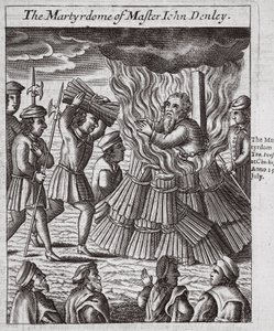 Le martyre de Master John Denley, illustration tirée de 