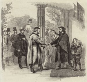 La rencontre de Garibaldi et Tennyson - English School