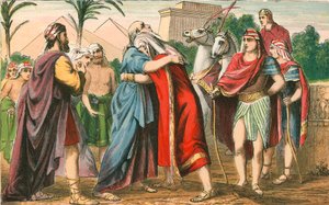 La rencontre de Joseph et de son père Jacob - English School