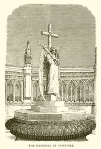 Le mémorial à Cawnpore - English School
