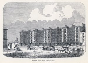 Les maisons modèles, Farringdon Road, Londres - English School