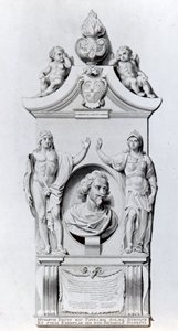 Le monument de Sir Robert Ayton, 1798 - English School