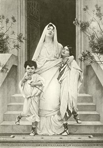 La mère des Gracques (gravure) - English School