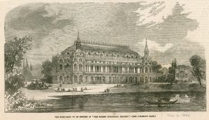 La salle de musique à ériger dans les Surrey Zoological Gardens