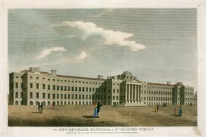 Le nouvel hôpital de Bethléem à St Georges Fields, Londres