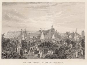 Le nouveau Crystal Palace à Sydenham - English School
