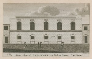 La nouvelle synagogue juive à Dukes Street, Londres