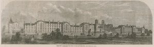 Les nouvelles casernes des Gardes à Chelsea - English School