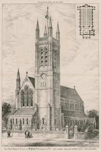 La nouvelle église paroissiale de Saint-Paul, Hammersmith - English School