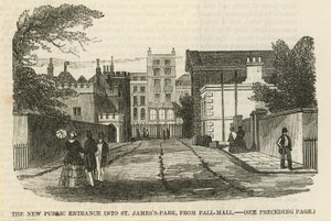 La nouvelle entrée publique dans St James