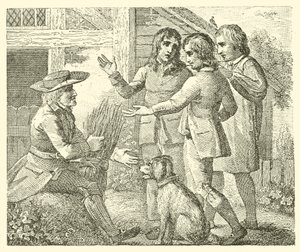 Le vieil homme et ses fils - English School