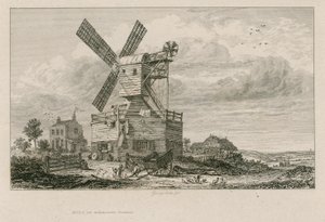 Le vieux moulin sur Wimbledon Common - English School
