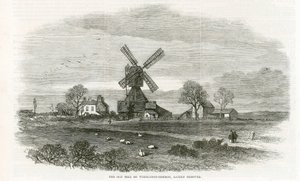 Le vieux moulin sur Wimbledon Common - English School