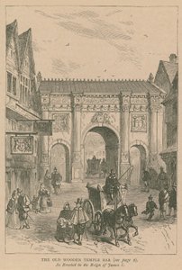 Le vieux Temple Bar en bois - English School