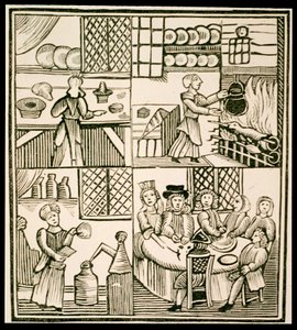 La préparation des tartes, page d