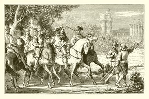Les princes conduits à Vincennes - English School