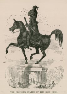 La statue proposée du Duc de Fer - English School