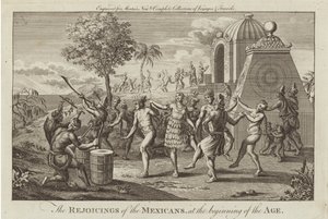 La réjouissance des Mexicains
