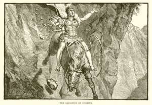 Le sacrifice de Curtius