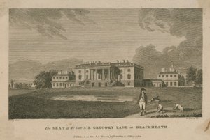La demeure du défunt Sir Gregory Page Turner - English School