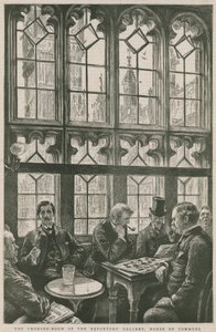 La salle de fumeurs de la galerie des reporters, Chambre des communes