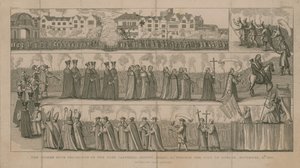 La procession solennelle simulée