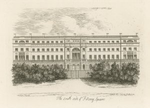 Le côté sud de Fitzroy Square