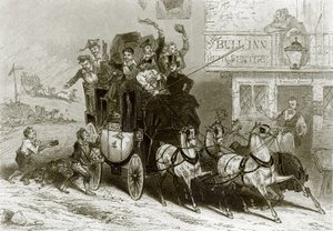 La diligence - English School