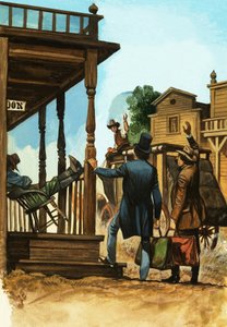 Le voyage en diligence vers l
