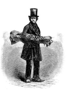 Le vendeur ambulant de cannes - English School