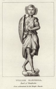 La tombe de Sir William Marshal - English School