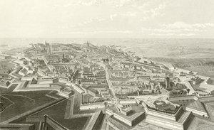La ville et la forteresse de Lille - English School