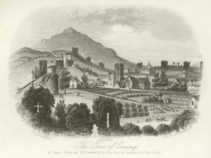 La ville de Conwy, Nord du Pays de Galles