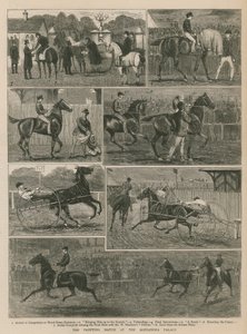 La course de trot au palais Alexandra - English School