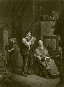 Les deux courtisans - English School