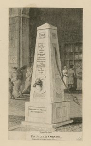 La pompe à eau à Cornhill - English School