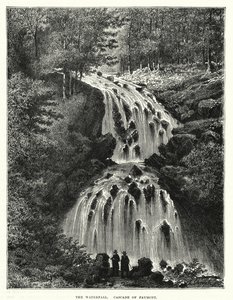 La cascade, Cascade de Faymont (gravure) - English School
