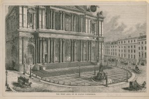 Zone ouest de la cathédrale Saint-Paul