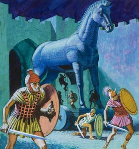 Le cheval de bois de Troie