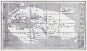 Le monde selon Ératosthène, 220 av. J.-C. - English School
