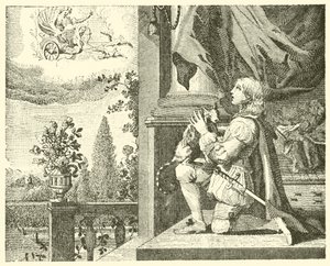 Le jeune homme et son chat - English School