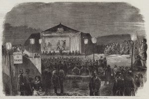 "Théâtre des Zouaves," dans le camp français, devant Sébastopol - English School