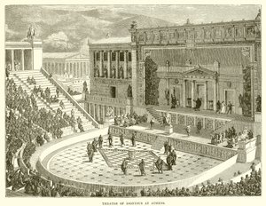 Théâtre de Dionysos à Athènes