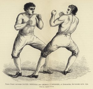 Troisième combat entre Daniel Mendoza et George Humphries, à Doncaster, 29 septembre 1790, d