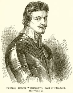 Thomas, Baron Wentworth, Comte de Strafford - English School