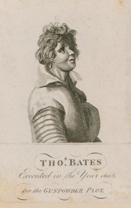 Thomas Bates, exécuté en 1606 pour le complot des poudres