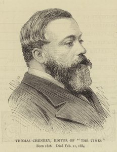 Thomas Chenery, rédacteur en chef de "The Times" - English School