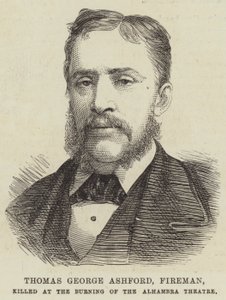 Thomas George Ashford, pompier, tué lors de l