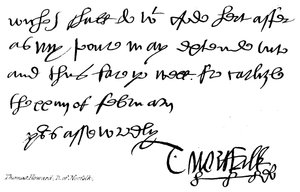 Thomas Howard, duc de Norfolk - English School