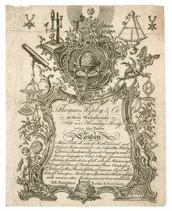 Thomas Ripley & Co, carte de visite - English School